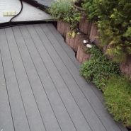 Dachterrasse in Remscheid unter Verwendung von WPC Profilen aus dem Hause Werzalit